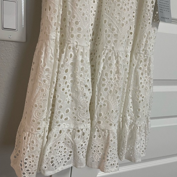 Eliza J White Eyelet Dress - Picture 4 of 5